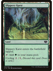 Magic: The Gathering Slippery Karst (311) Lightly Played