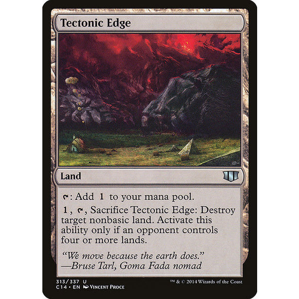 Magic: The Gathering Tectonic Edge (313) Lightly Played
