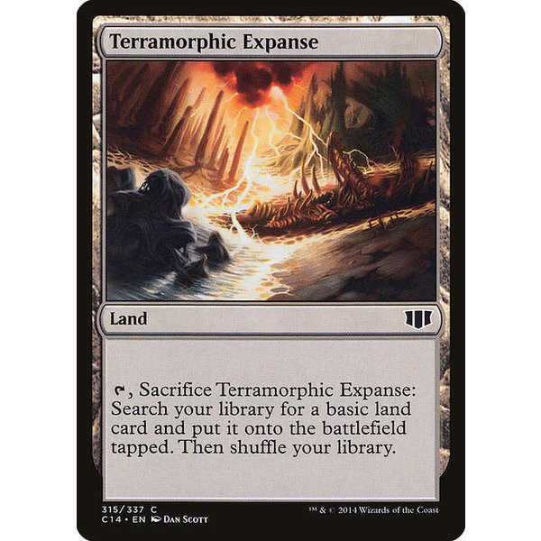 Magic: The Gathering Terramorphic Expanse (315) Heavily Played