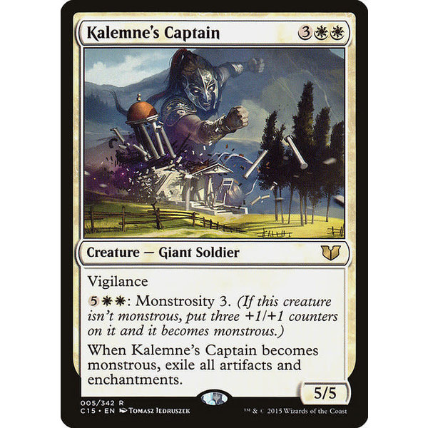 Magic: The Gathering Kalemne's Captain (005) Lightly Played
