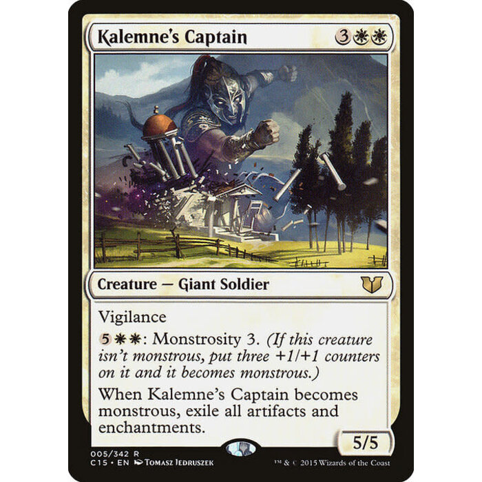 Magic: The Gathering Kalemne's Captain (005) Moderately Played
