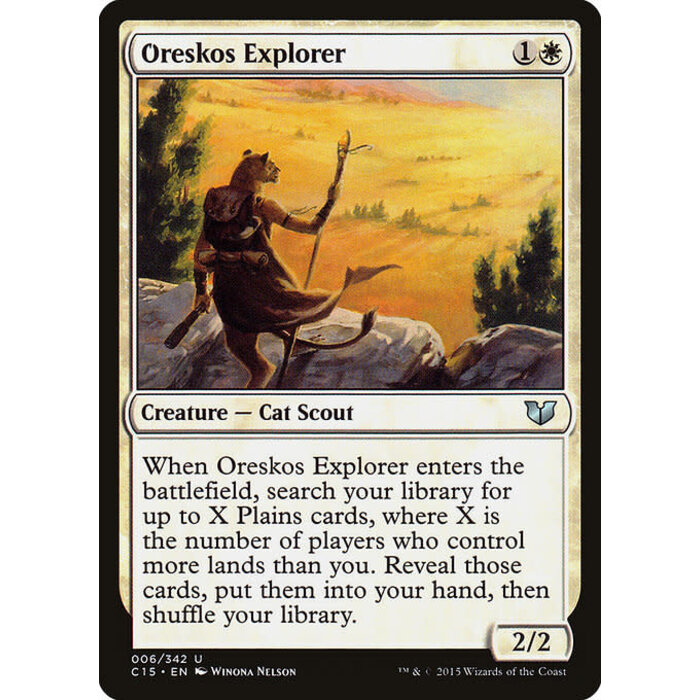 Magic: The Gathering Oreskos Explorer (006) Moderately Played