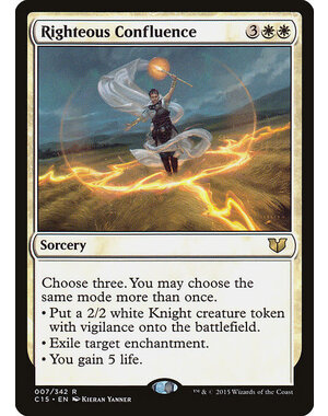Magic: The Gathering Righteous Confluence (007) Lightly Played