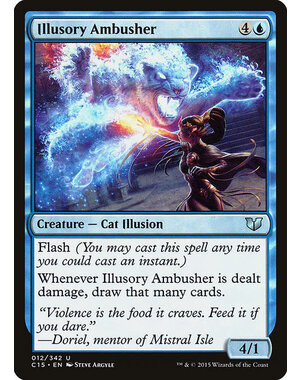 Magic: The Gathering Illusory Ambusher (012) Moderately Played
