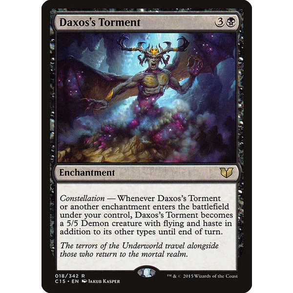 Magic: The Gathering Daxos's Torment (018) Moderately Played