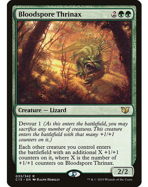 Magic: The Gathering Bloodspore Thrinax (033) Moderately Played