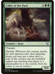 Magic: The Gathering Caller of the Pack (034) Lightly Played