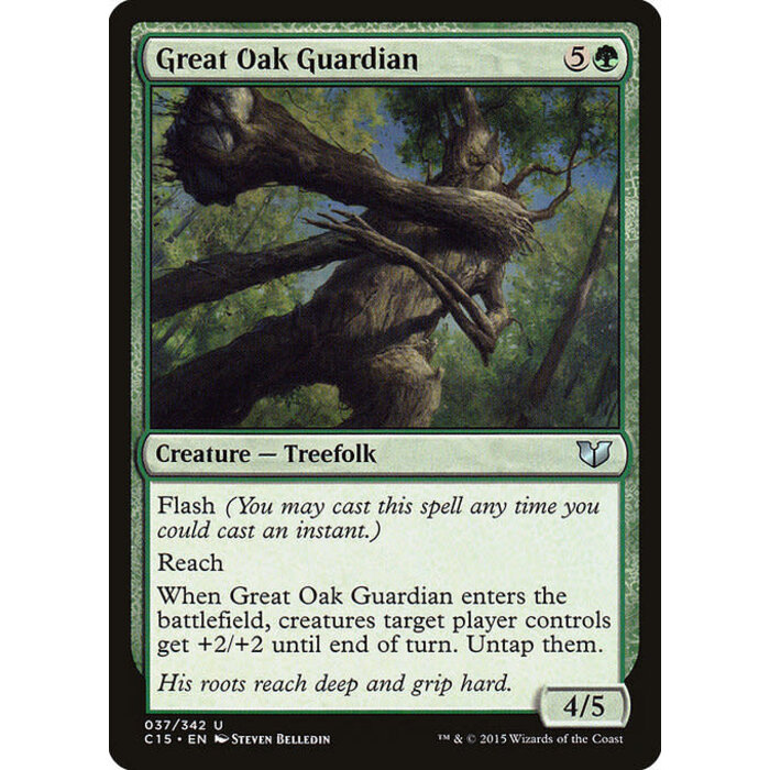 Magic: The Gathering Great Oak Guardian (037) Lightly Played