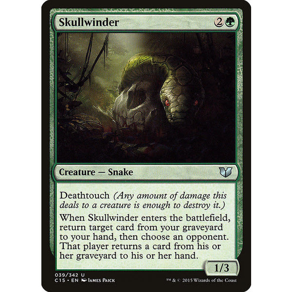 Magic: The Gathering Skullwinder (039) Lightly Played