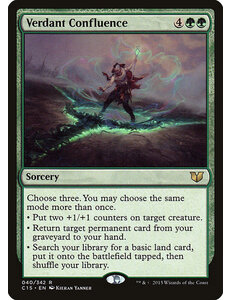 Magic: The Gathering Verdant Confluence (040) Lightly Played