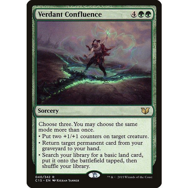 Magic: The Gathering Verdant Confluence (040) Lightly Played