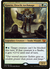 Magic: The Gathering Kaseto, Orochi Archmage (047) Moderately Played
