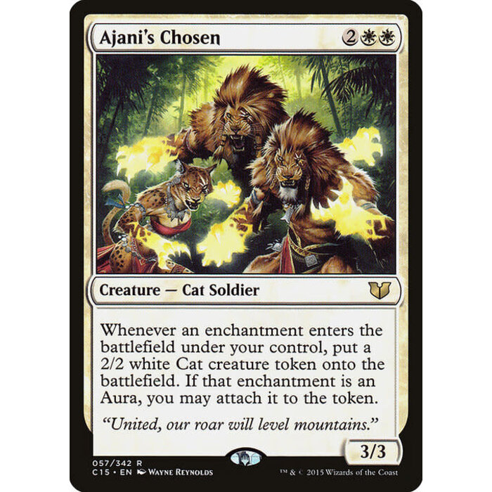 Magic: The Gathering Ajani's Chosen (057) Lightly Played