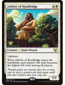 Magic: The Gathering Arbiter of Knollridge (059) Moderately Played