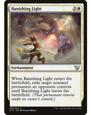 Magic: The Gathering Banishing Light (061) Lightly Played