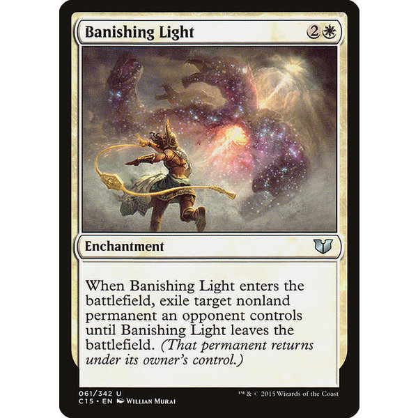 Magic: The Gathering Banishing Light (061) Lightly Played