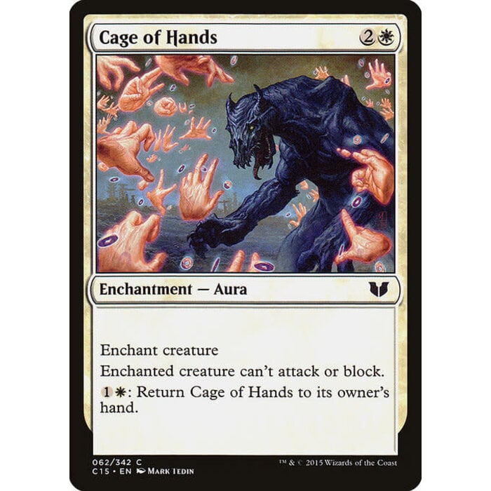 Magic: The Gathering Cage of Hands (062) Lightly Played