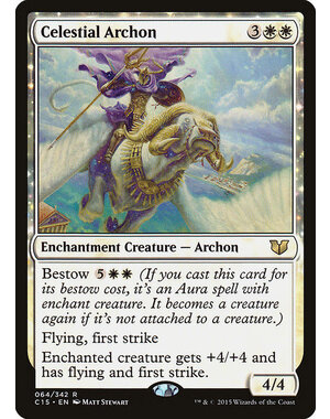 Magic: The Gathering Celestial Archon (064) Lightly Played