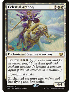 Magic: The Gathering Celestial Archon (064) Moderately Played