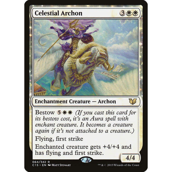 Magic: The Gathering Celestial Archon (064) Moderately Played