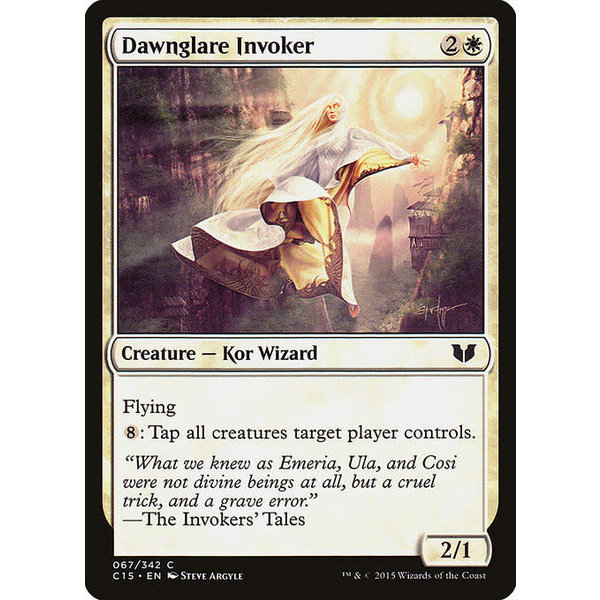 Magic: The Gathering Dawnglare Invoker (067) Moderately Played