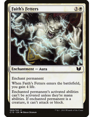 Magic: The Gathering Faith's Fetters (069) Lightly Played