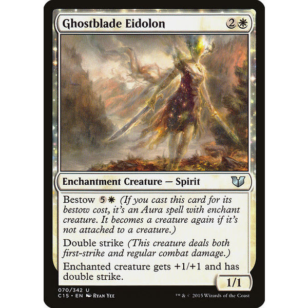 Magic: The Gathering Ghostblade Eidolon (070) Lightly Played
