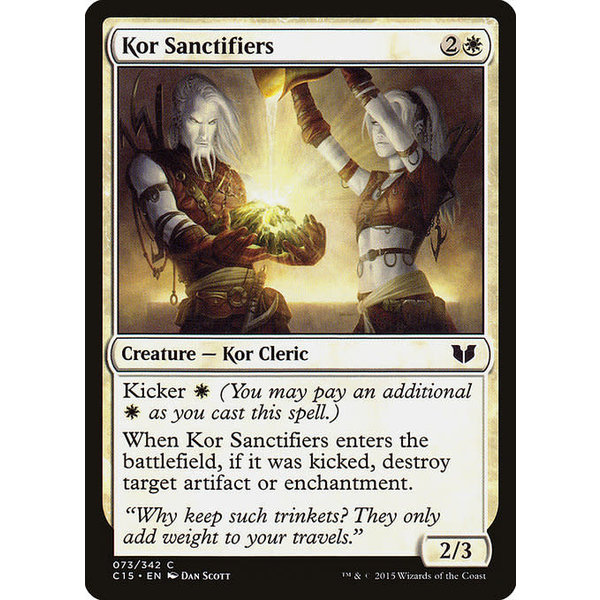 Magic: The Gathering Kor Sanctifiers (073) Lightly Played