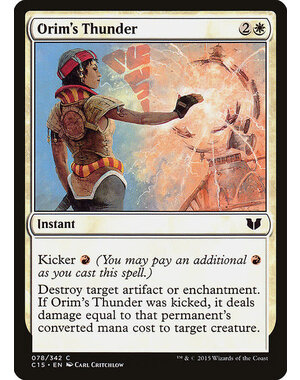 Magic: The Gathering Orim's Thunder (078) Lightly Played