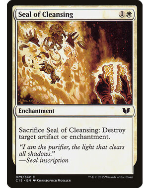 Magic: The Gathering Seal of Cleansing (079) Lightly Played