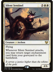 Magic: The Gathering Silent Sentinel (081) Lightly Played