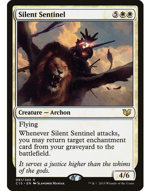 Magic: The Gathering Silent Sentinel (081) Lightly Played