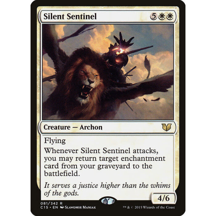 Magic: The Gathering Silent Sentinel (081) Lightly Played