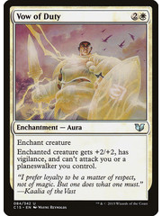 Magic: The Gathering Vow of Duty (084) Lightly Played