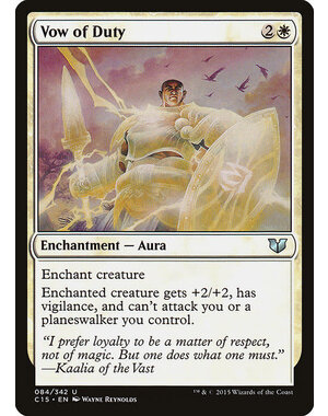 Magic: The Gathering Vow of Duty (084) Lightly Played