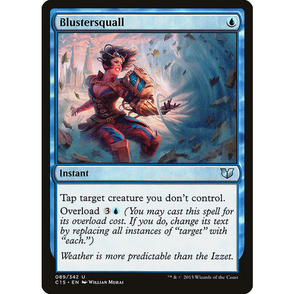 Magic: The Gathering Blustersquall (089) Lightly Played