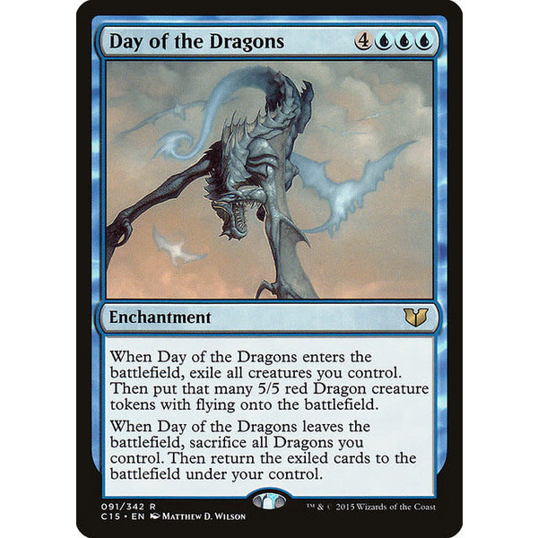Magic: The Gathering Day of the Dragons (091) Moderately Played