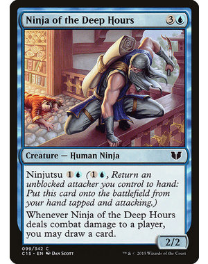 Magic: The Gathering Ninja of the Deep Hours (099) Lightly Played