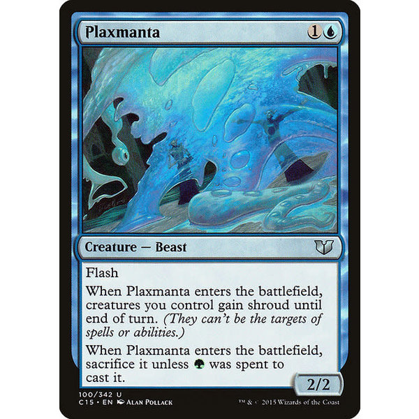 Magic: The Gathering Plaxmanta (100) Lightly Played