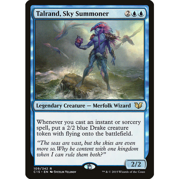 Magic: The Gathering Talrand, Sky Summoner (109) Lightly Played