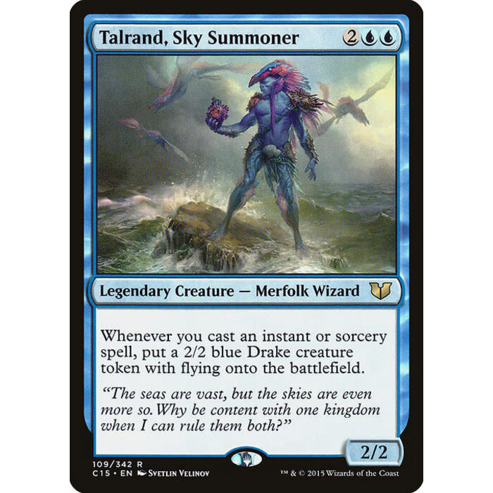 Magic: The Gathering Talrand, Sky Summoner (109) Lightly Played
