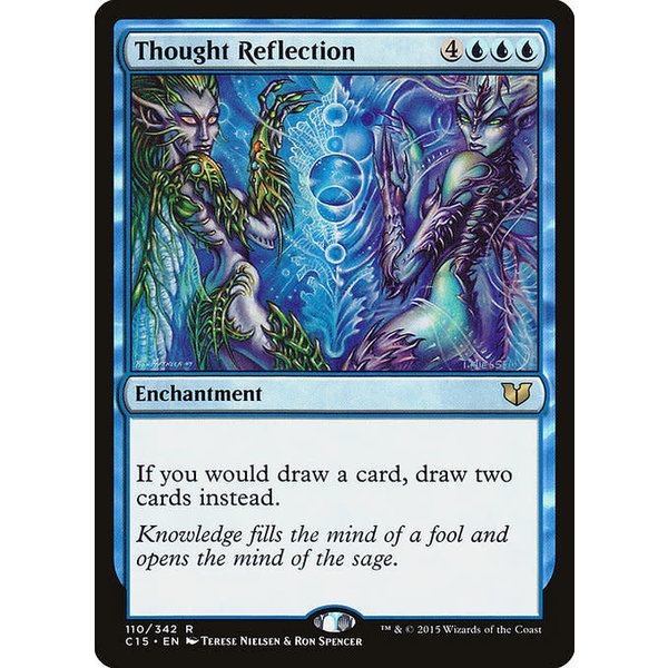 Magic: The Gathering Thought Reflection (110) Lightly Played