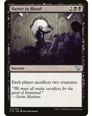 Magic: The Gathering Barter in Blood (115) Lightly Played
