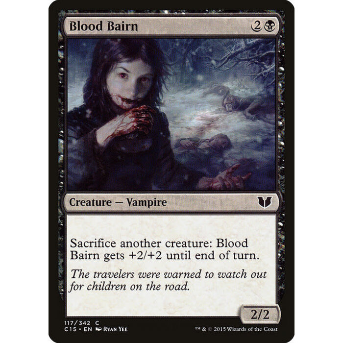 Magic: The Gathering Blood Bairn (117) Lightly Played