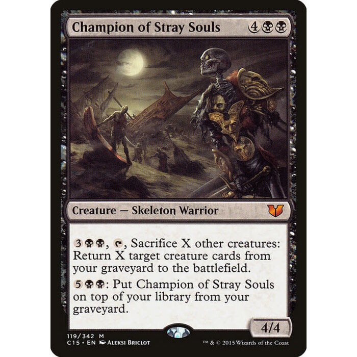 Magic: The Gathering Champion of Stray Souls (119) Moderately Played