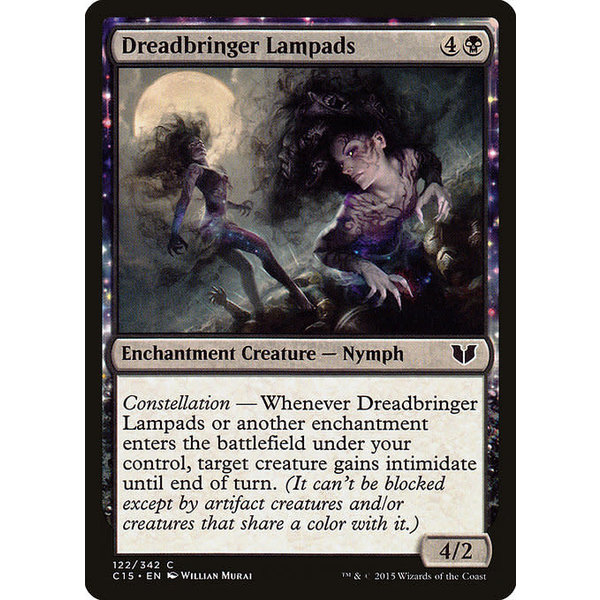 Magic: The Gathering Dreadbringer Lampads (122) Lightly Played