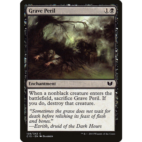 Magic: The Gathering Grave Peril (128) Lightly Played