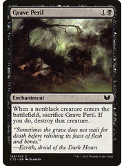 Magic: The Gathering Grave Peril (128) Moderately Played