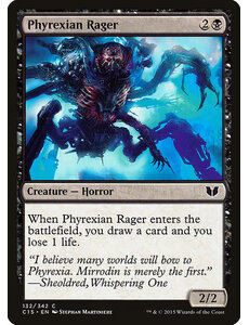Magic: The Gathering Phyrexian Rager (132) Lightly Played