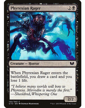 Magic: The Gathering Phyrexian Rager (132) Lightly Played